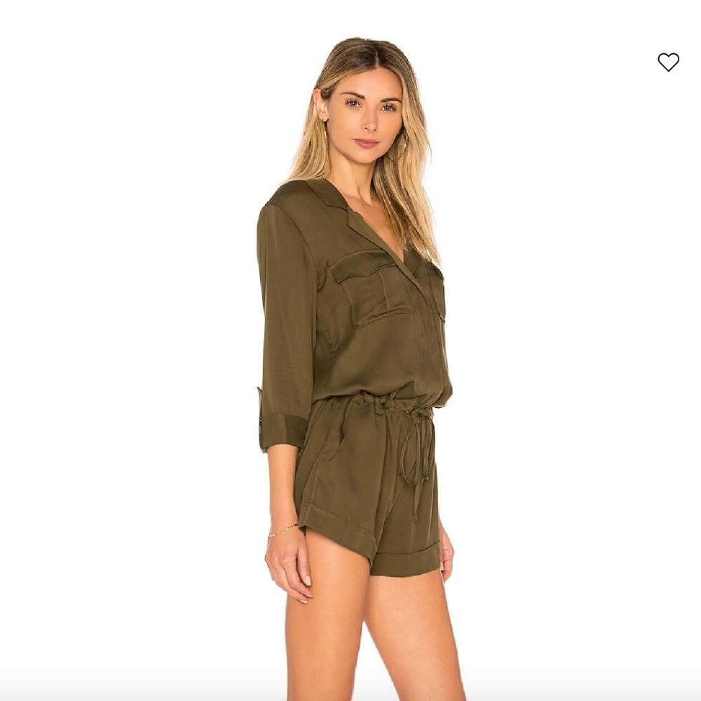 NWT! Bobi Drawstring Romper Size Medium